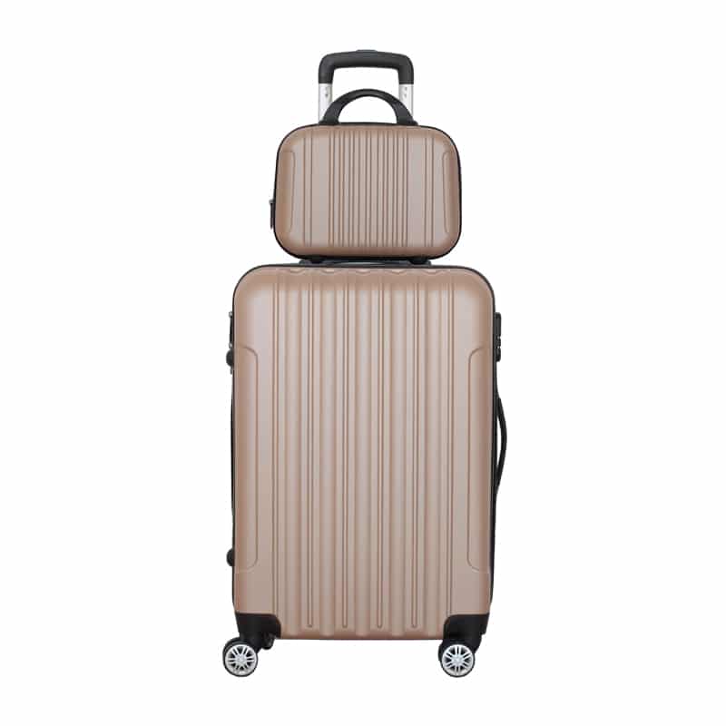 Mamale set of solid suitcases